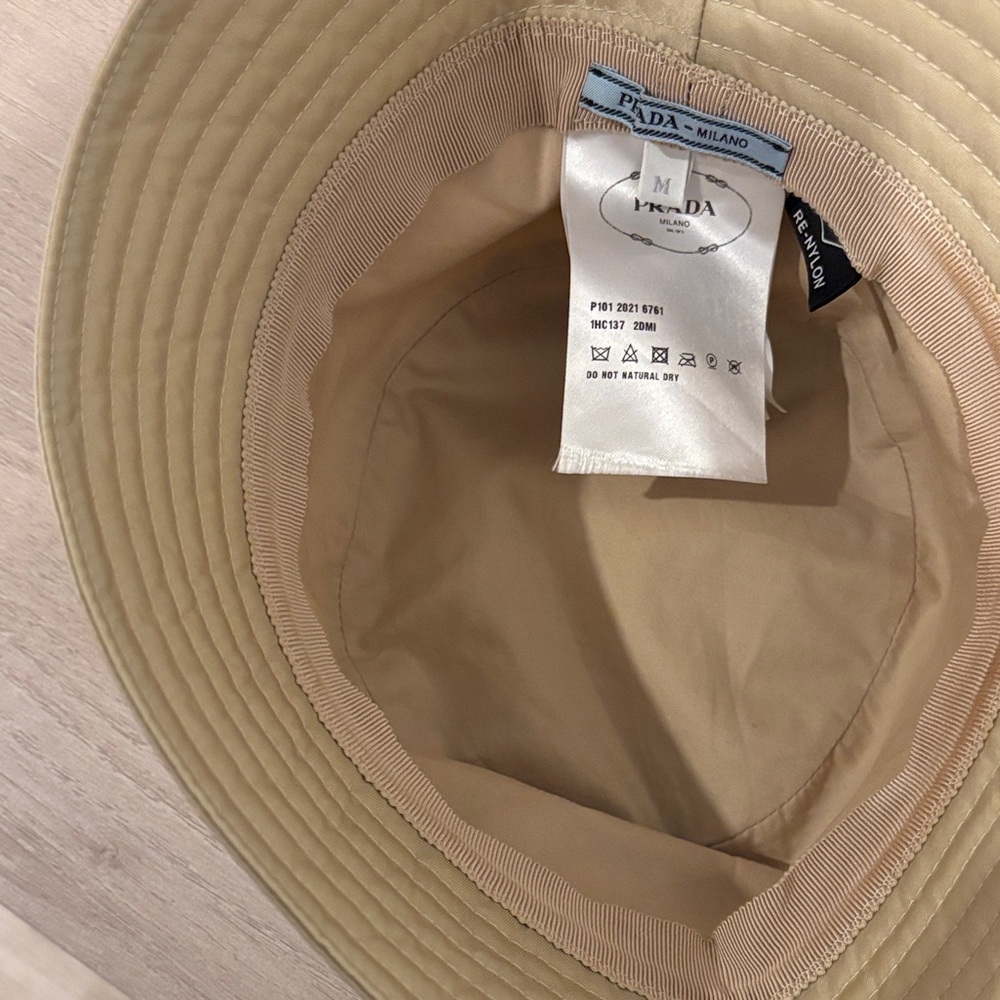 Prada Beige Bucket Hat - Picture 2 of 5
